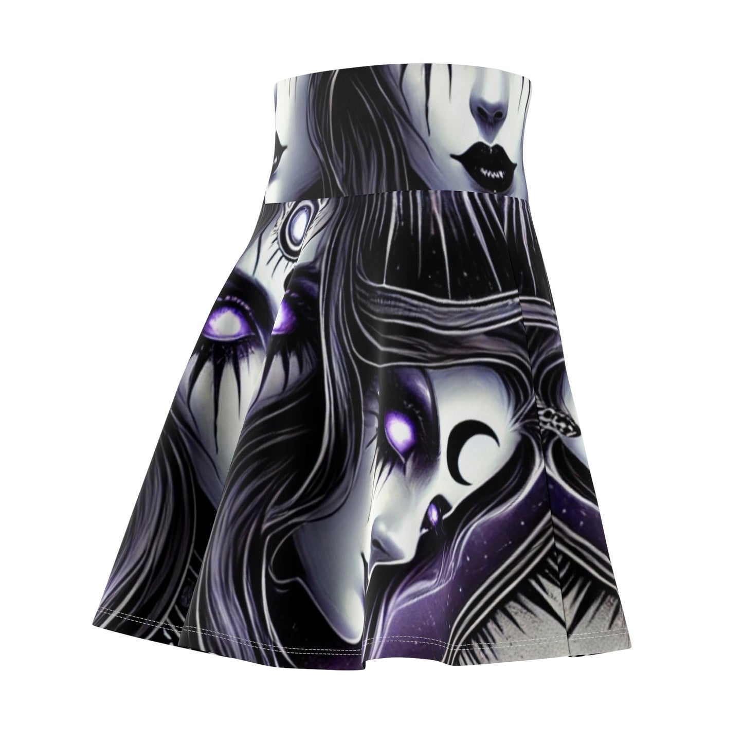 Triple Goddess - Women's Skater Skirt