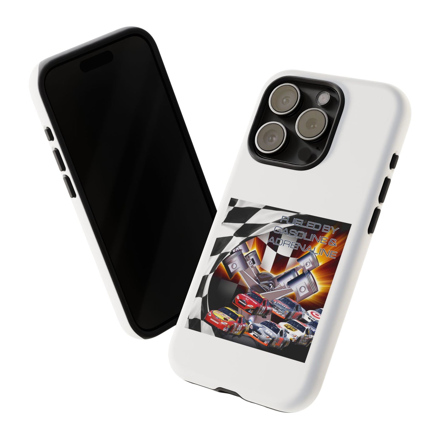 Fueled by Gasoline & Adrenaline - Tough Phone Case