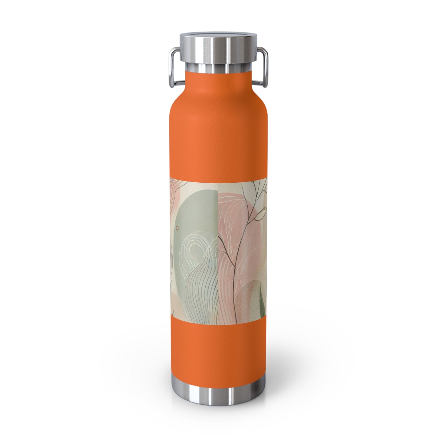 Botanical Breeze - Copper Vacuum Insulated Bottle, 22oz