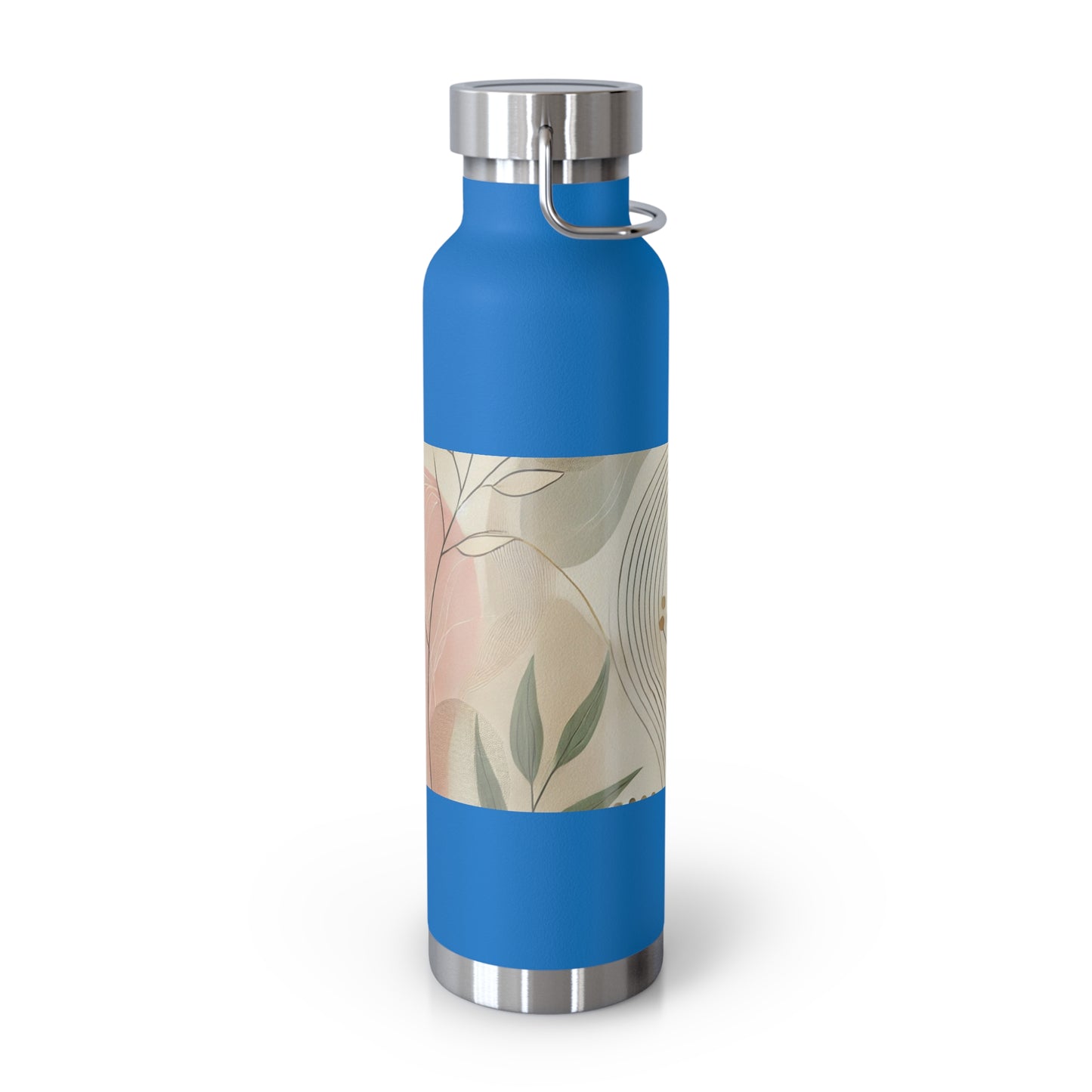 Botanical Breeze - Copper Vacuum Insulated Bottle, 22oz