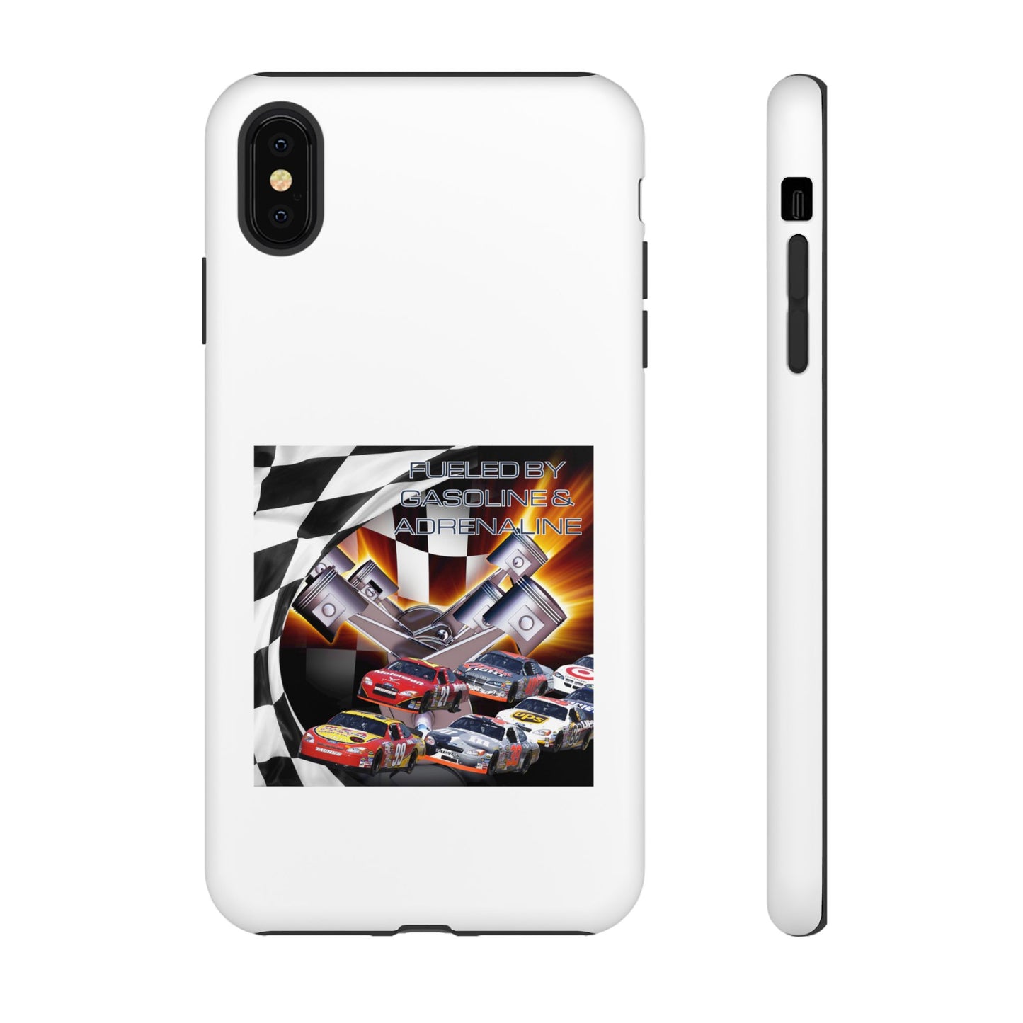 Fueled by Gasoline & Adrenaline - Tough Phone Case