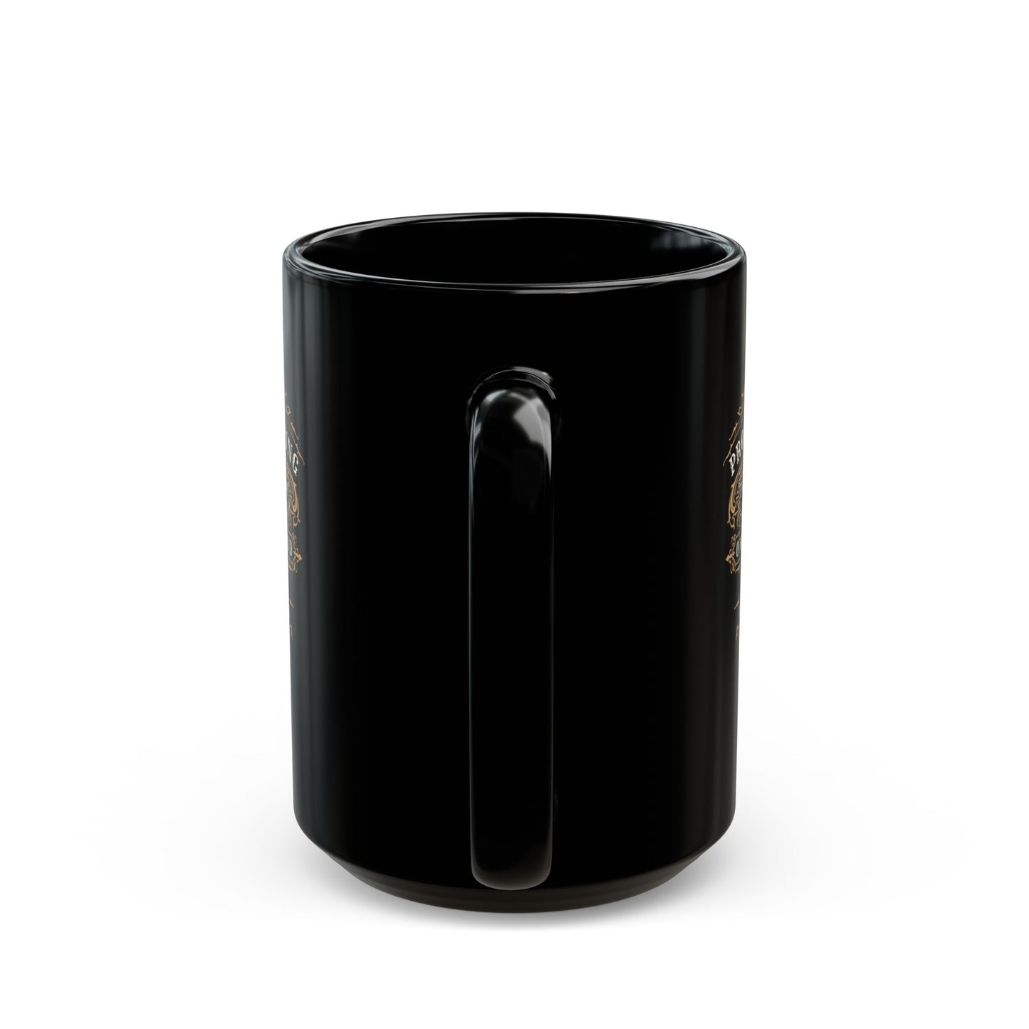 Protecting Freedom, One Round at a Time - Black Mug (11oz, 15oz)