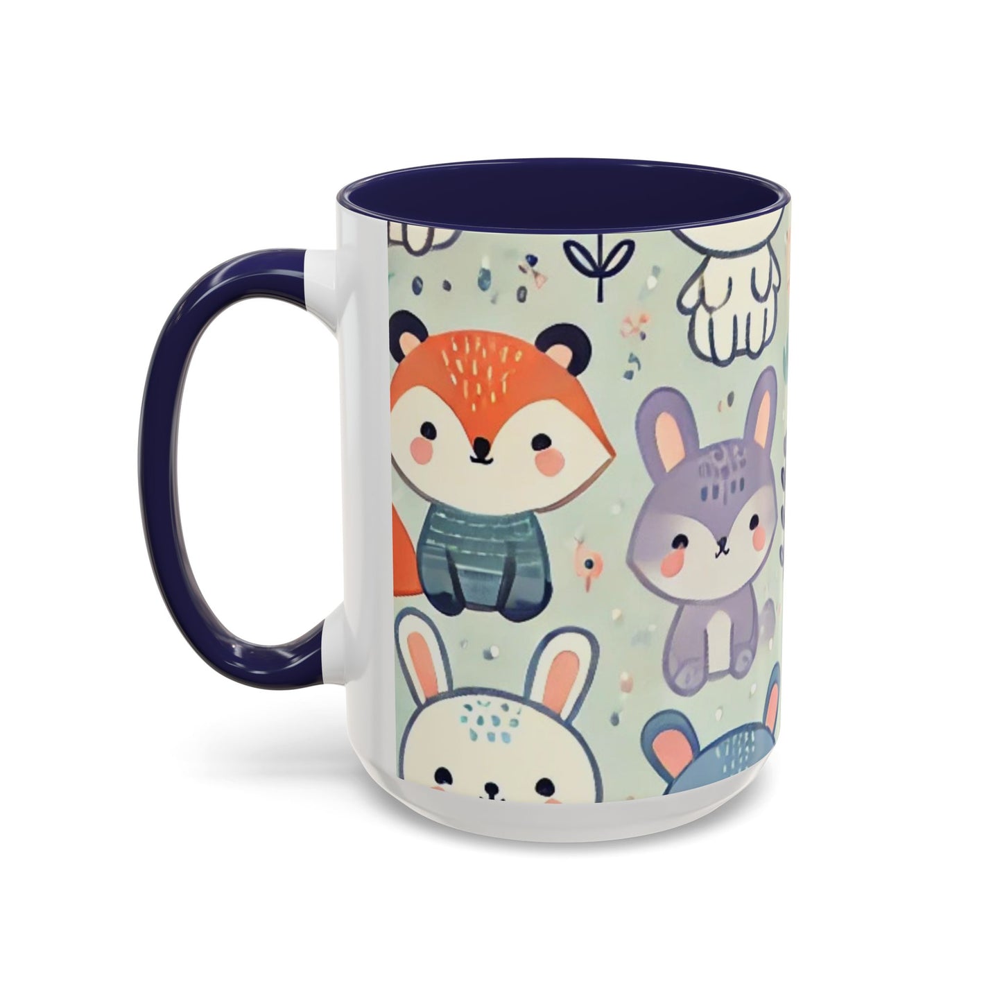 Whimsical Companions - Accent Coffee Mug (11, 15oz)