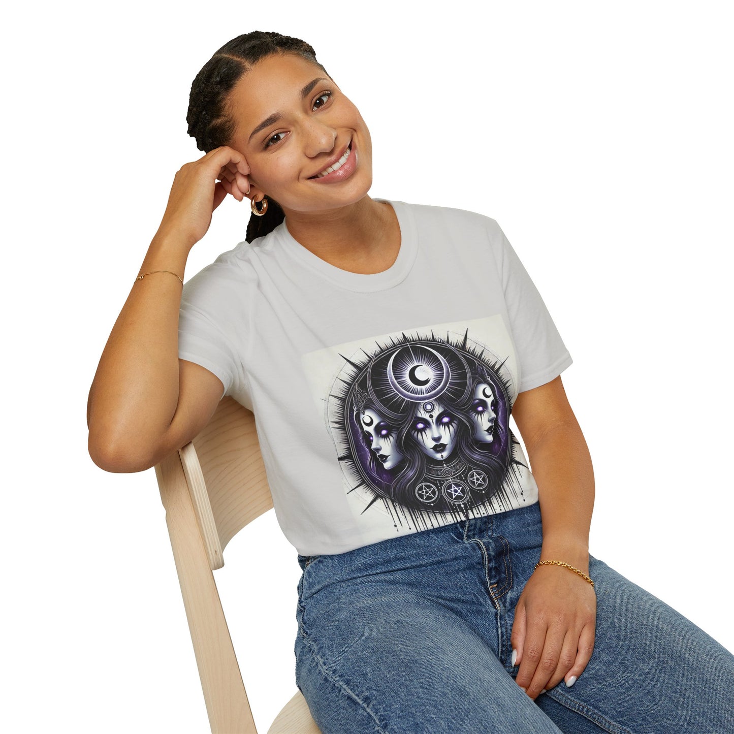 Triple Goddess - Unisex Softstyle T-Shirt