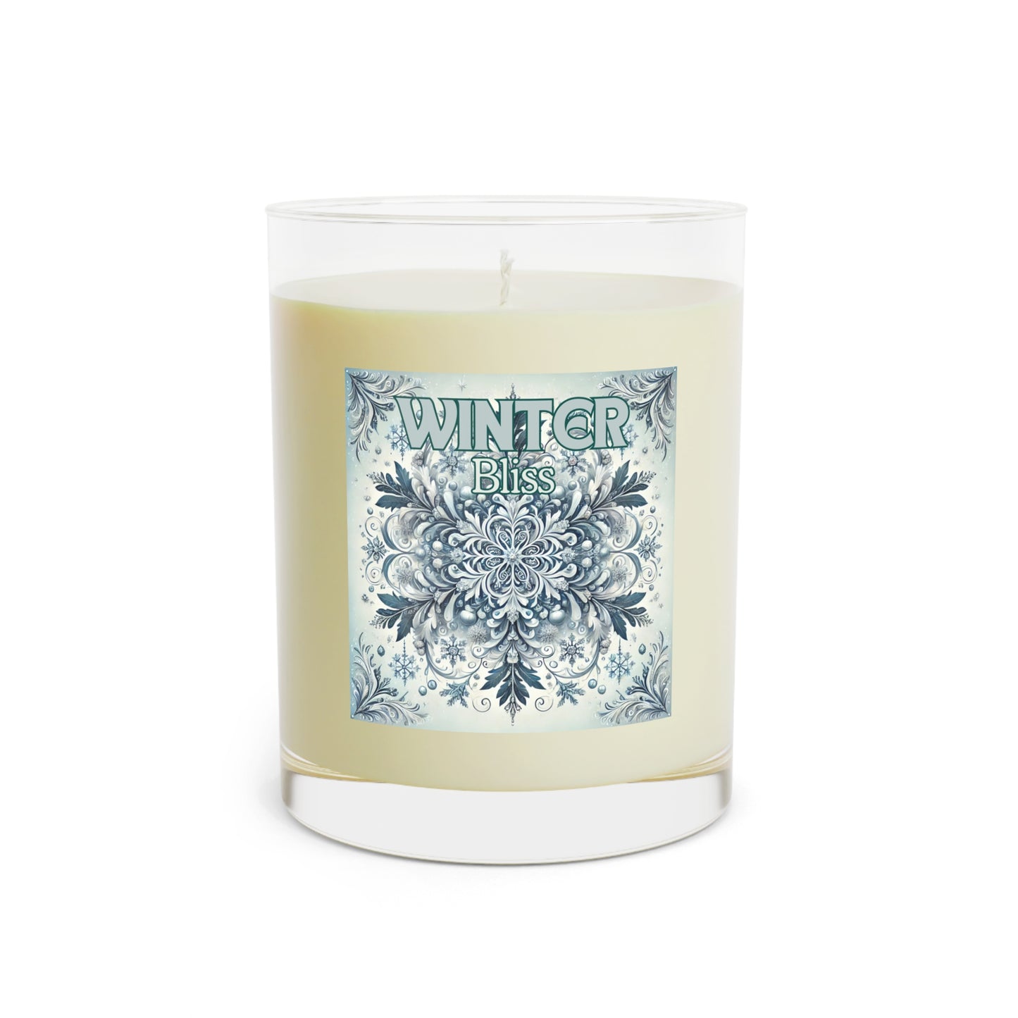 Winter Bliss - Scented Candle - Full Glass, 11oz