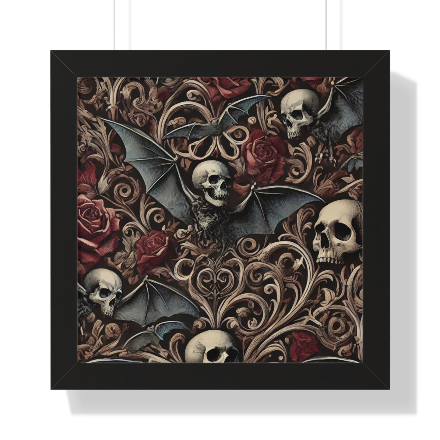 Nocturnal Elegy - Framed Vertical Poster