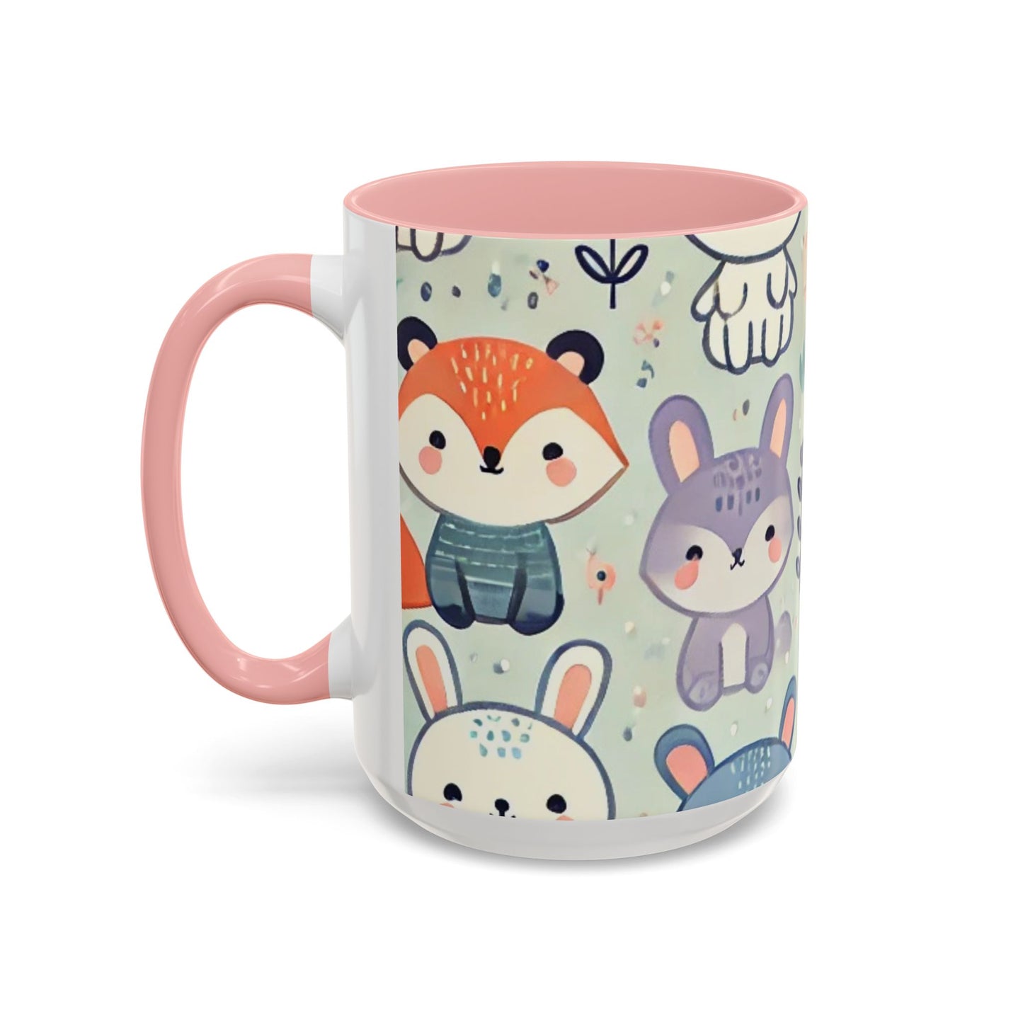 Whimsical Companions - Accent Coffee Mug (11, 15oz)