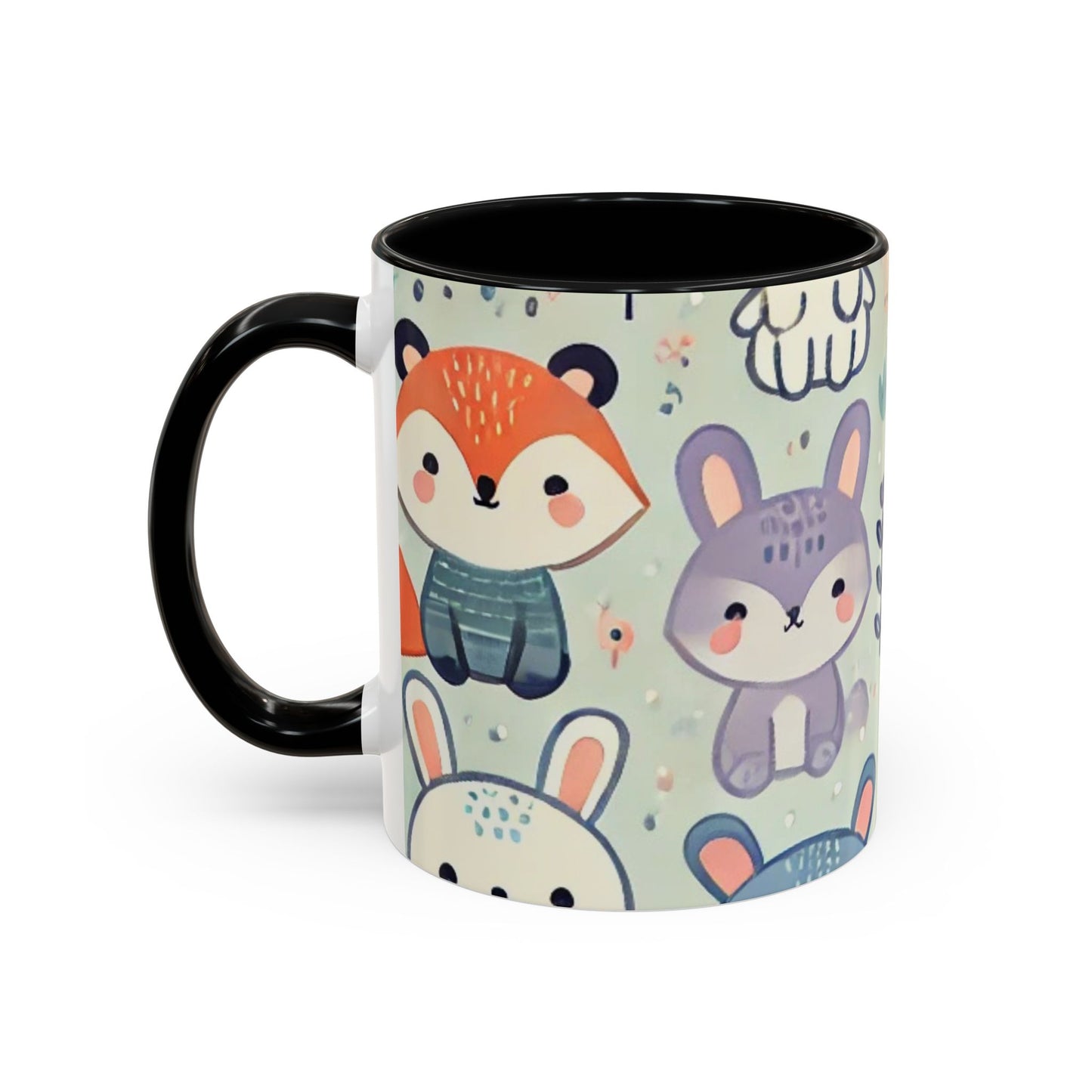 Whimsical Companions - Accent Coffee Mug (11, 15oz)