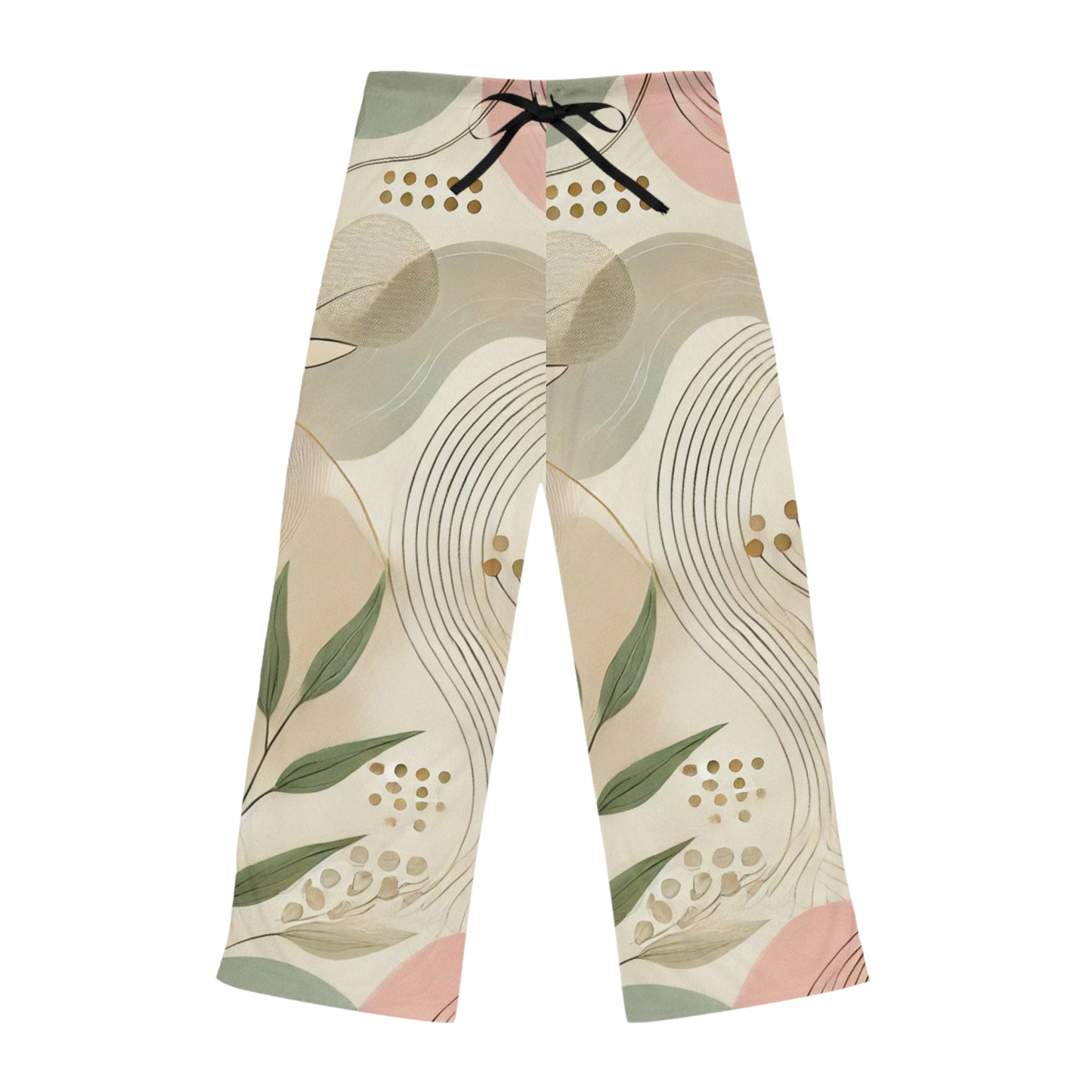 Botanical Breeze - Women's Pajama Pants (AOP)