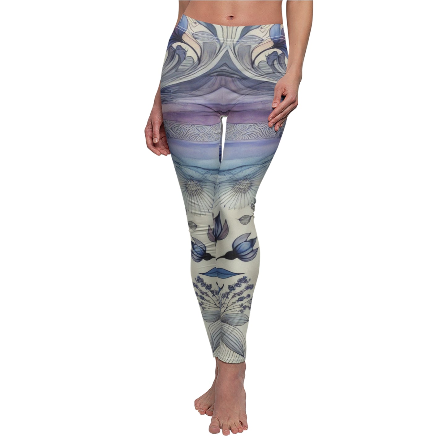 Twilight Bloom  - Leggings Casual Women's