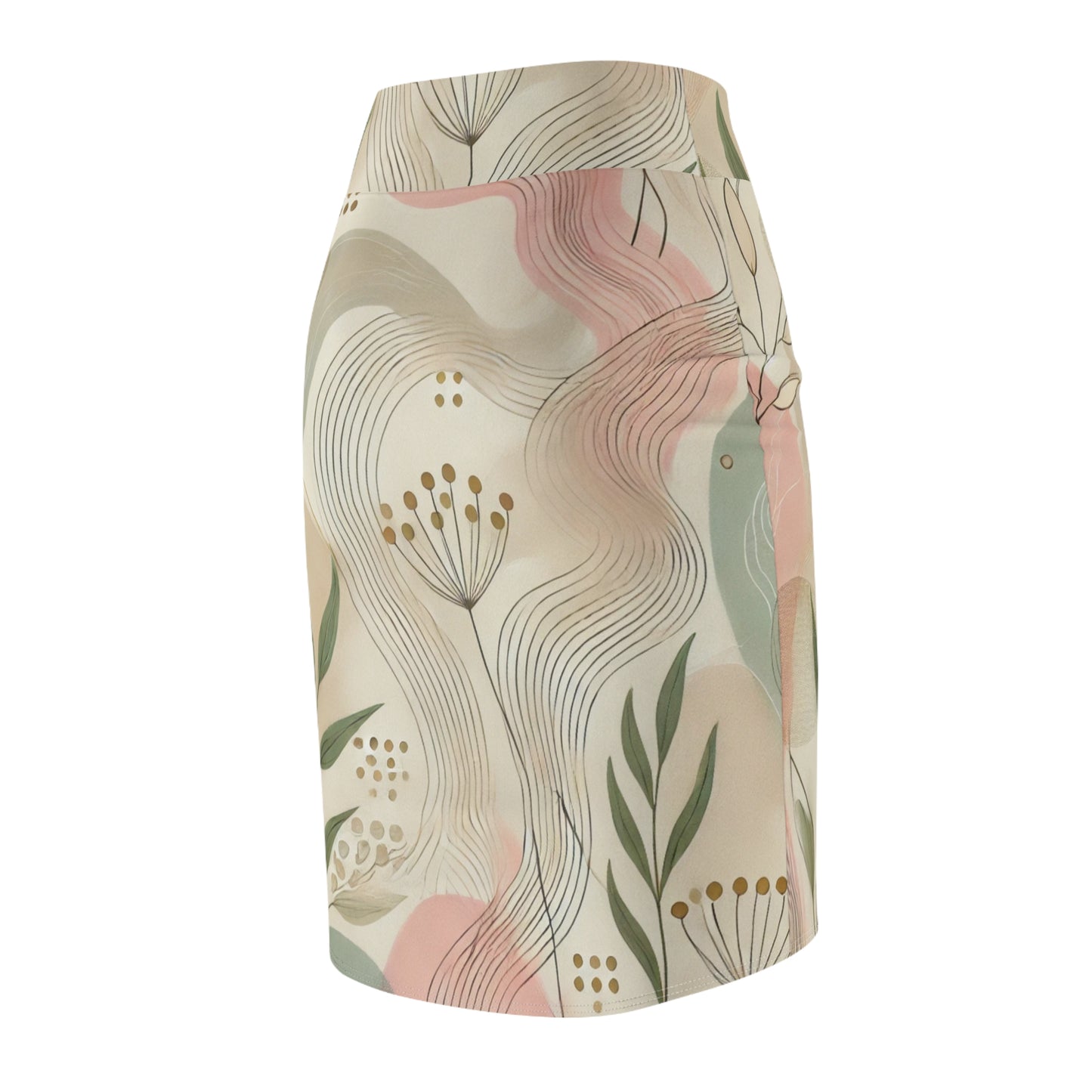 Botanical Breeze - Women's Pencil Skirt (AOP)