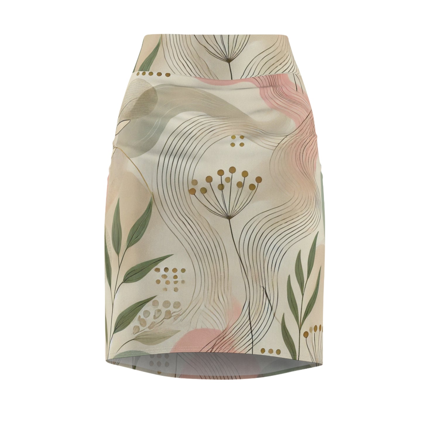 Botanical Breeze - Women's Pencil Skirt (AOP)