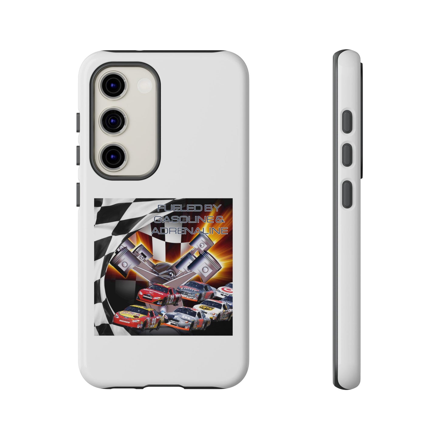 Fueled by Gasoline & Adrenaline - Tough Phone Case