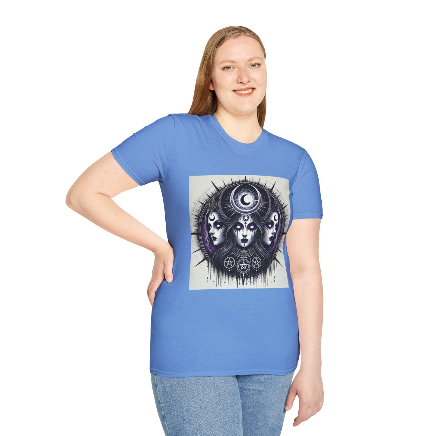 Triple Goddess - Unisex Softstyle T-Shirt