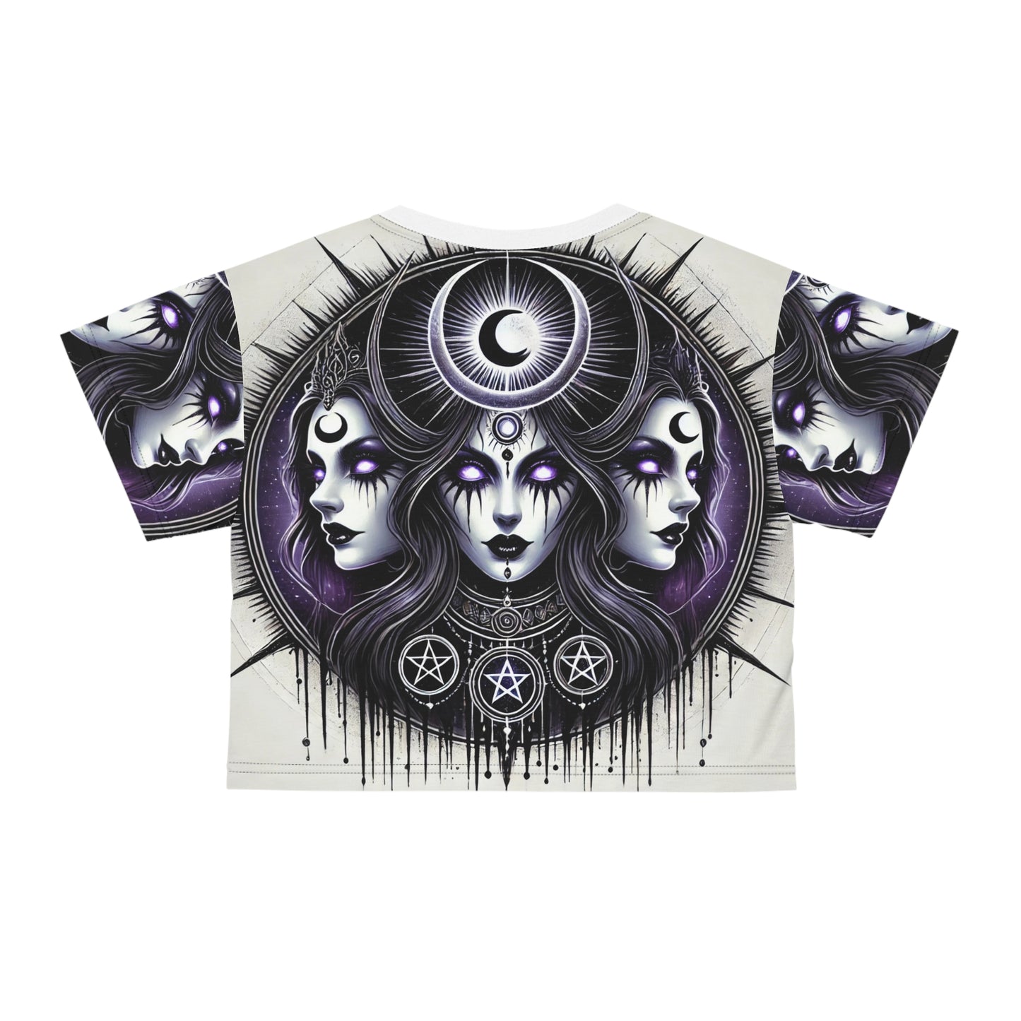 Triple Goddess - Crop Tee