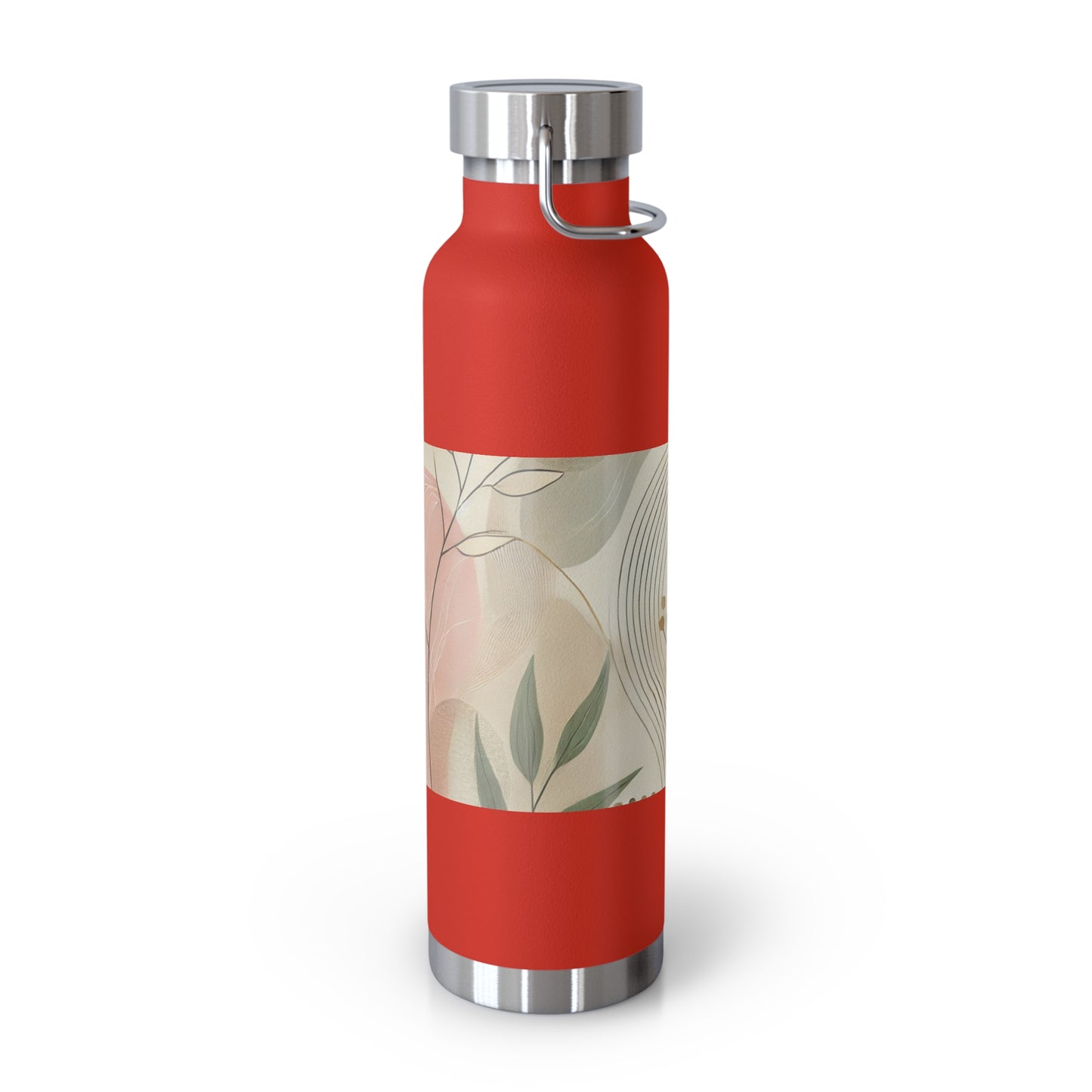 Botanical Breeze - Copper Vacuum Insulated Bottle, 22oz