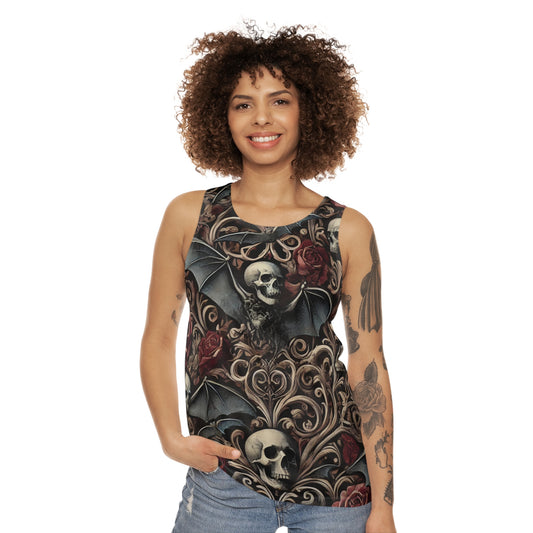 Nocturnal Elegy - Unisex Tank Top (AOP)