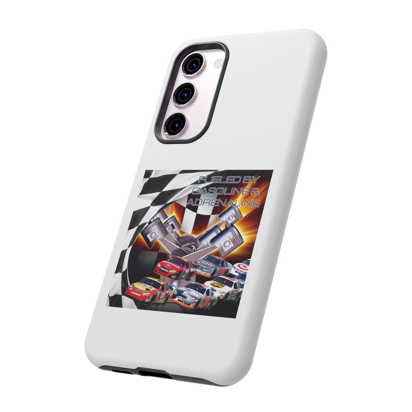 Fueled by Gasoline & Adrenaline - Tough Phone Case