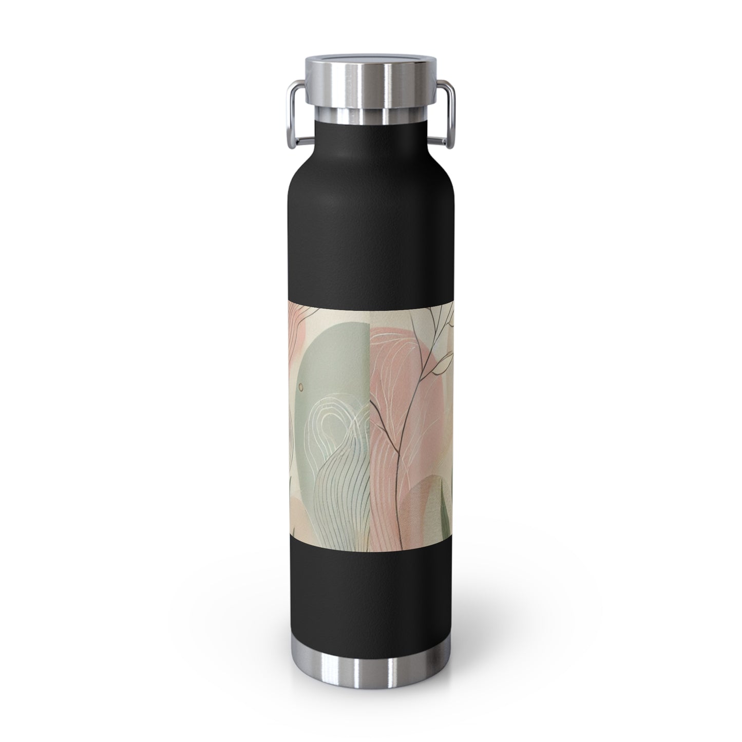 Botanical Breeze - Copper Vacuum Insulated Bottle, 22oz