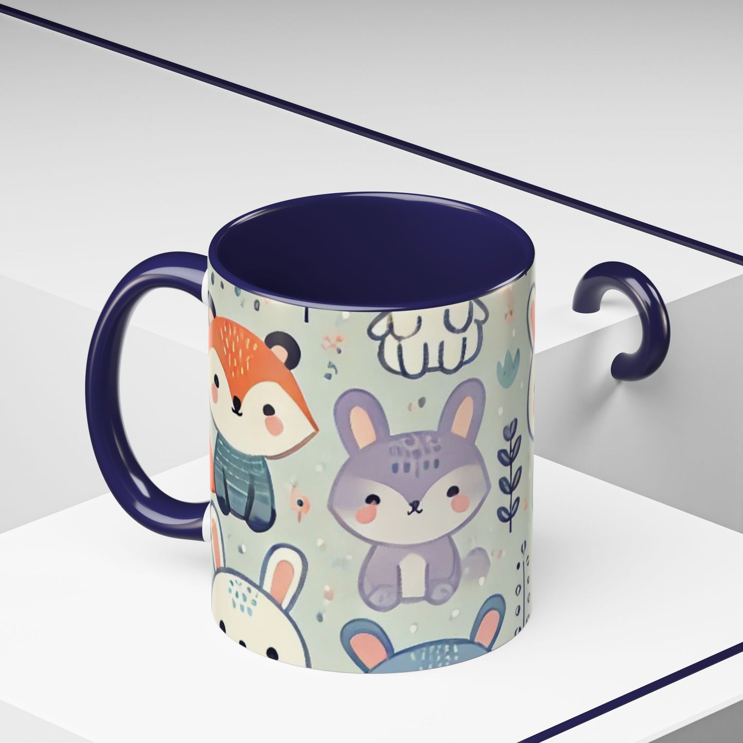 Whimsical Companions - Accent Coffee Mug (11, 15oz)