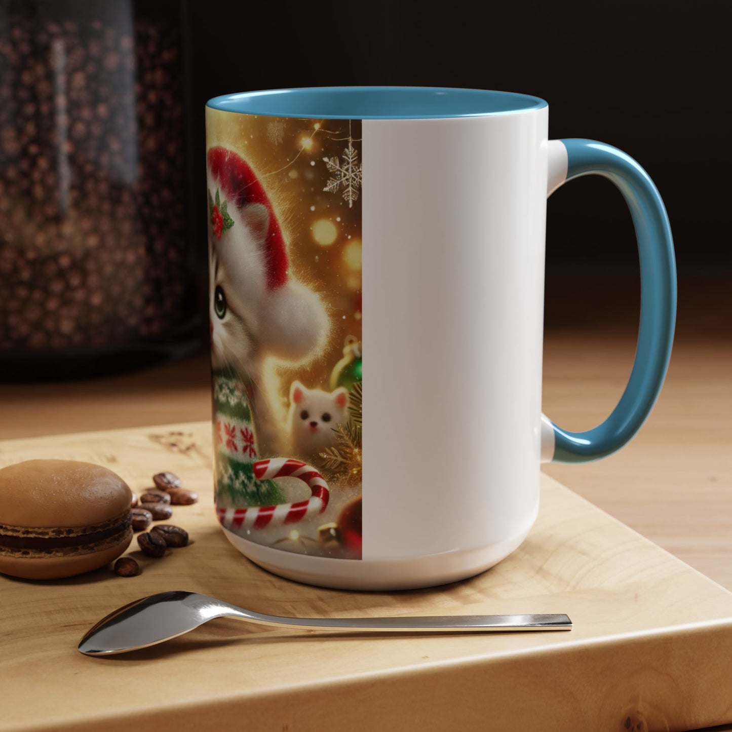 Purr-fectly Merry Christmas - Accent Coffee Mug (11, 15oz)