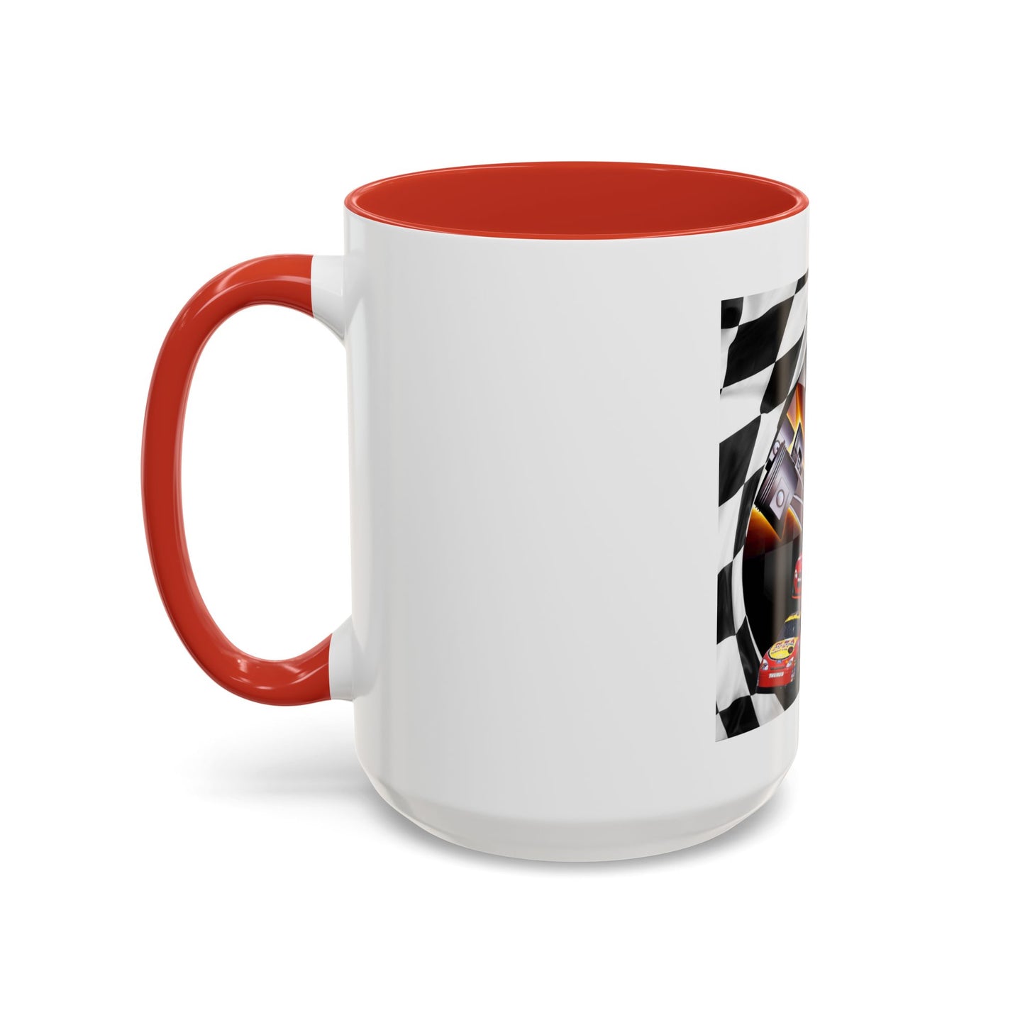 Fueled by Gasoline & Adrenaline - Accent Coffee Mug (11, 15oz)