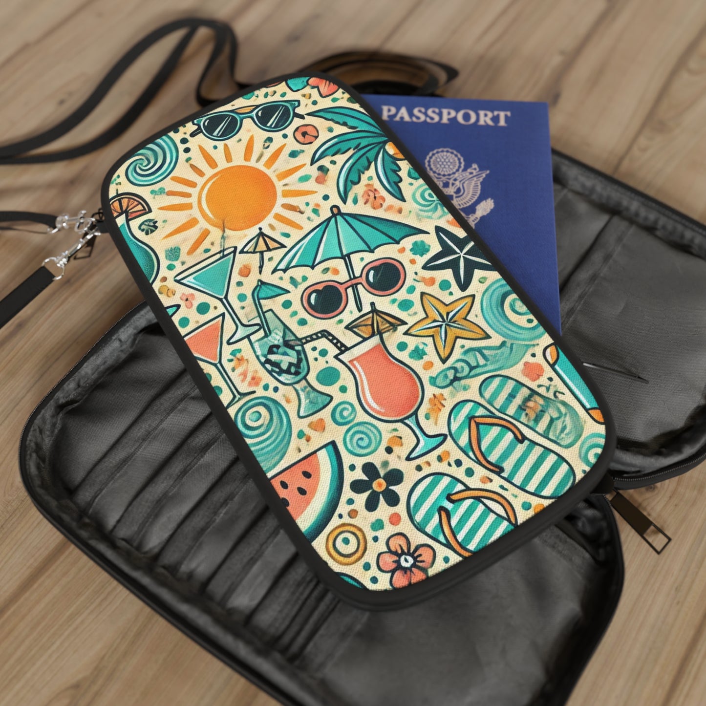 Paradise Vibes - Passport Wallet