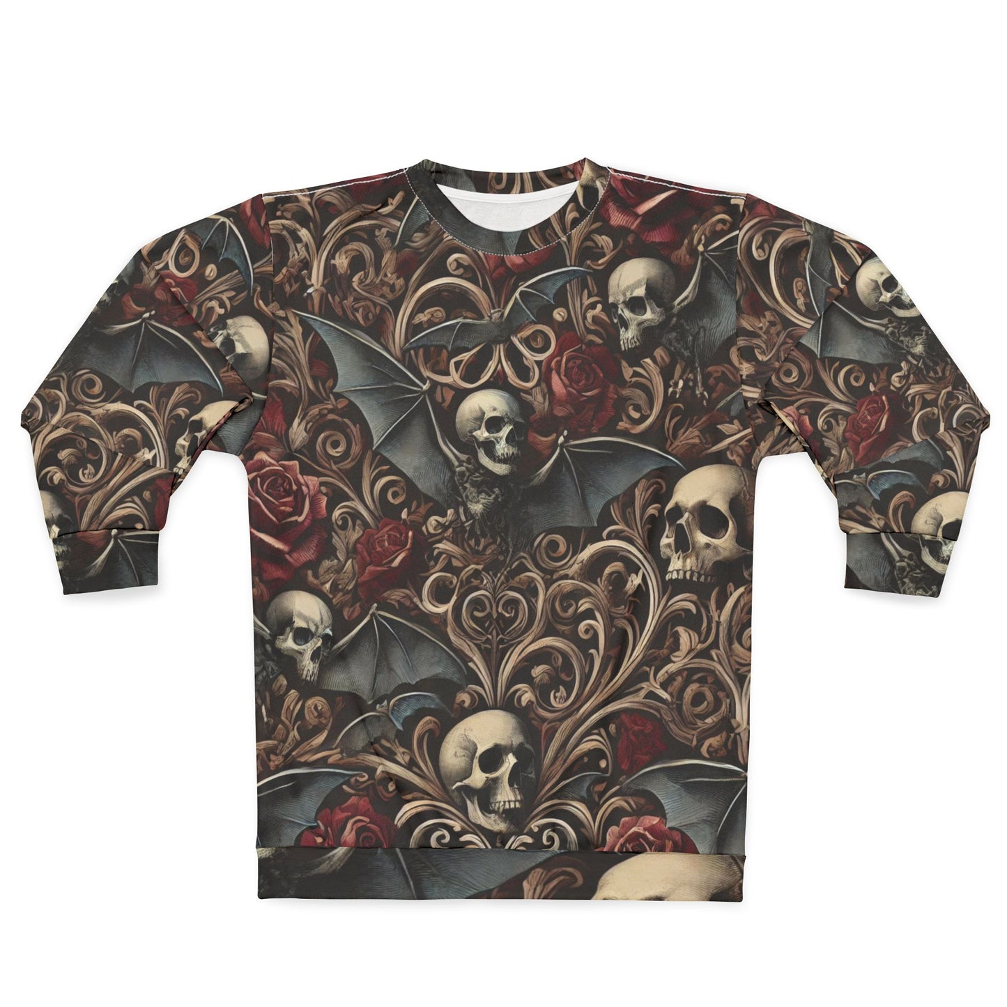 Nocturnal Elegy - Unisex Sweatshirt (AOP)