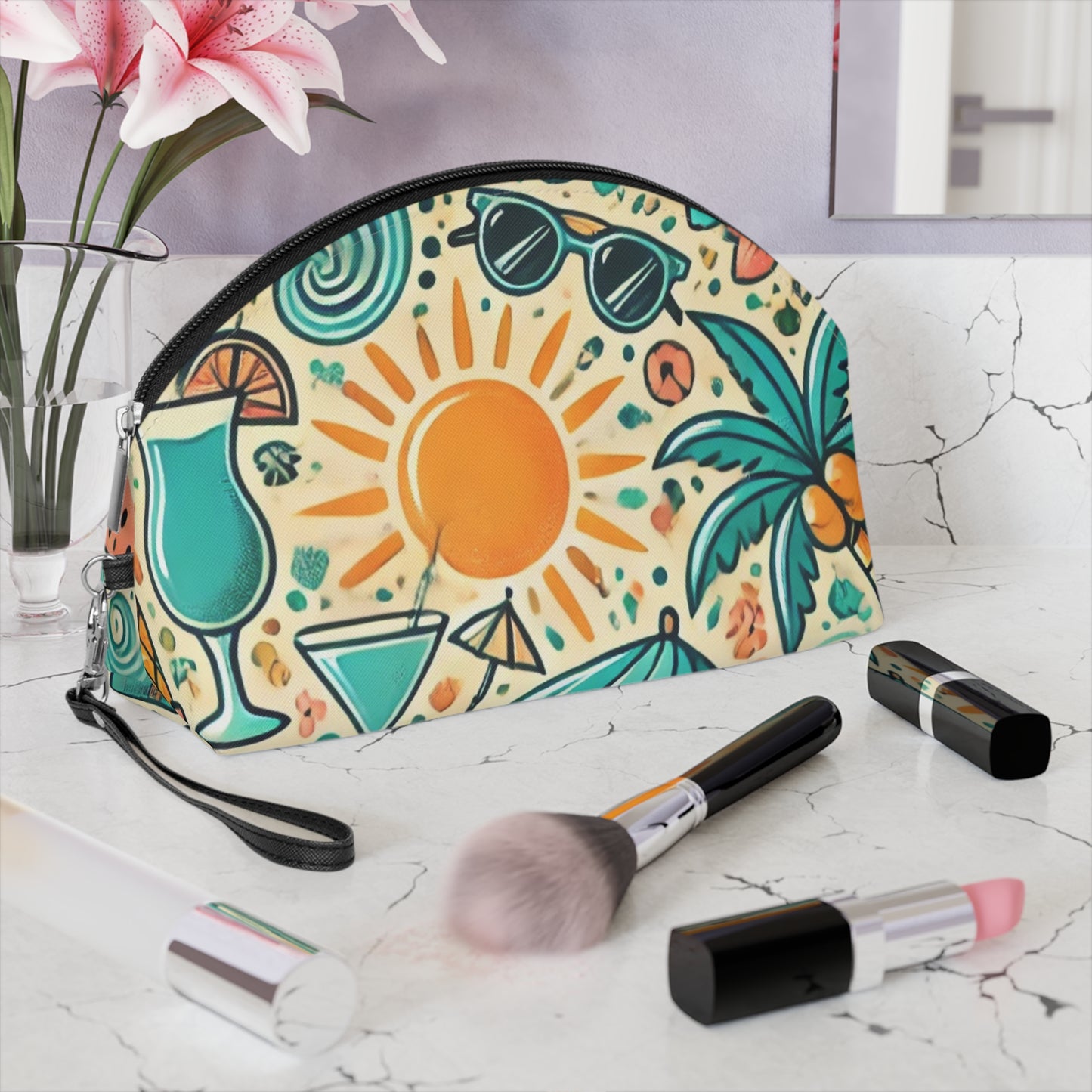 Paradise Vibes - Makeup Bag