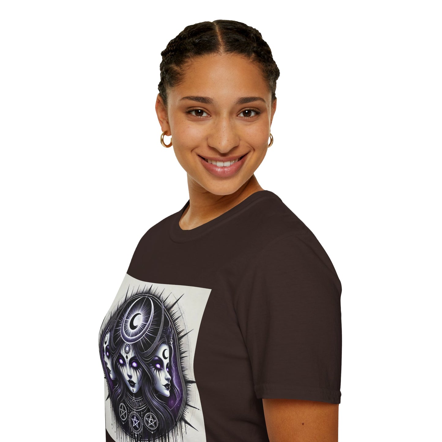 Triple Goddess - Unisex Softstyle T-Shirt