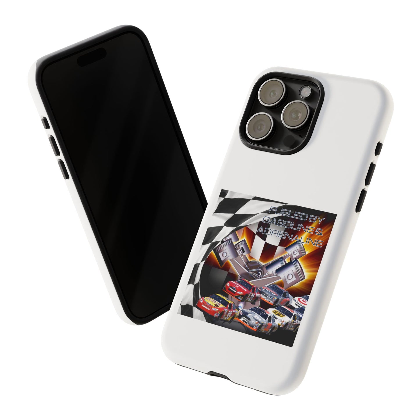 Fueled by Gasoline & Adrenaline - Tough Phone Case