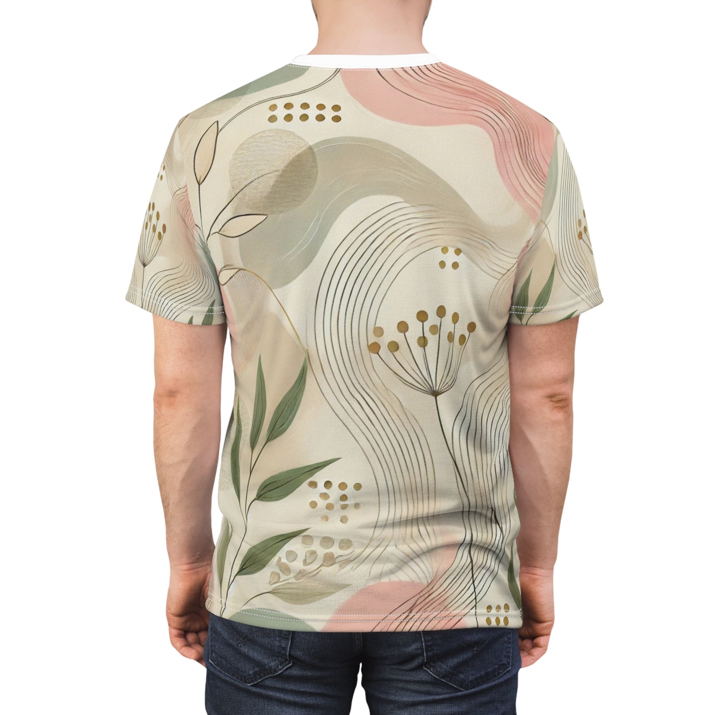 Botanical Breeze - Unisex Cut & Sew Tee (AOP)