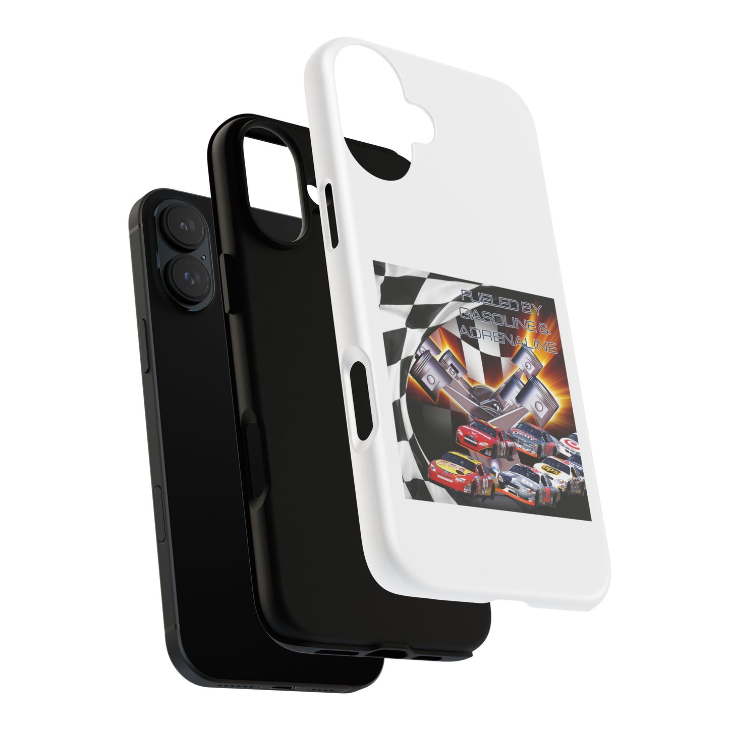 Fueled by Gasoline & Adrenaline - Tough Phone Case