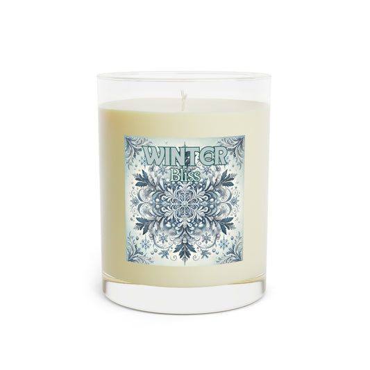 Winter Bliss - Scented Candle - Full Glass, 11oz