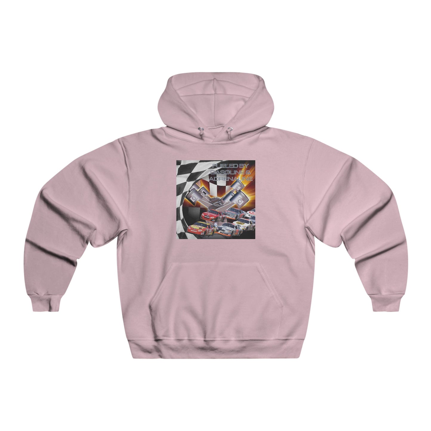 Fueled by Gasoline & Adrenaline - Men's NUBLEND® Hooded Sweatshirt