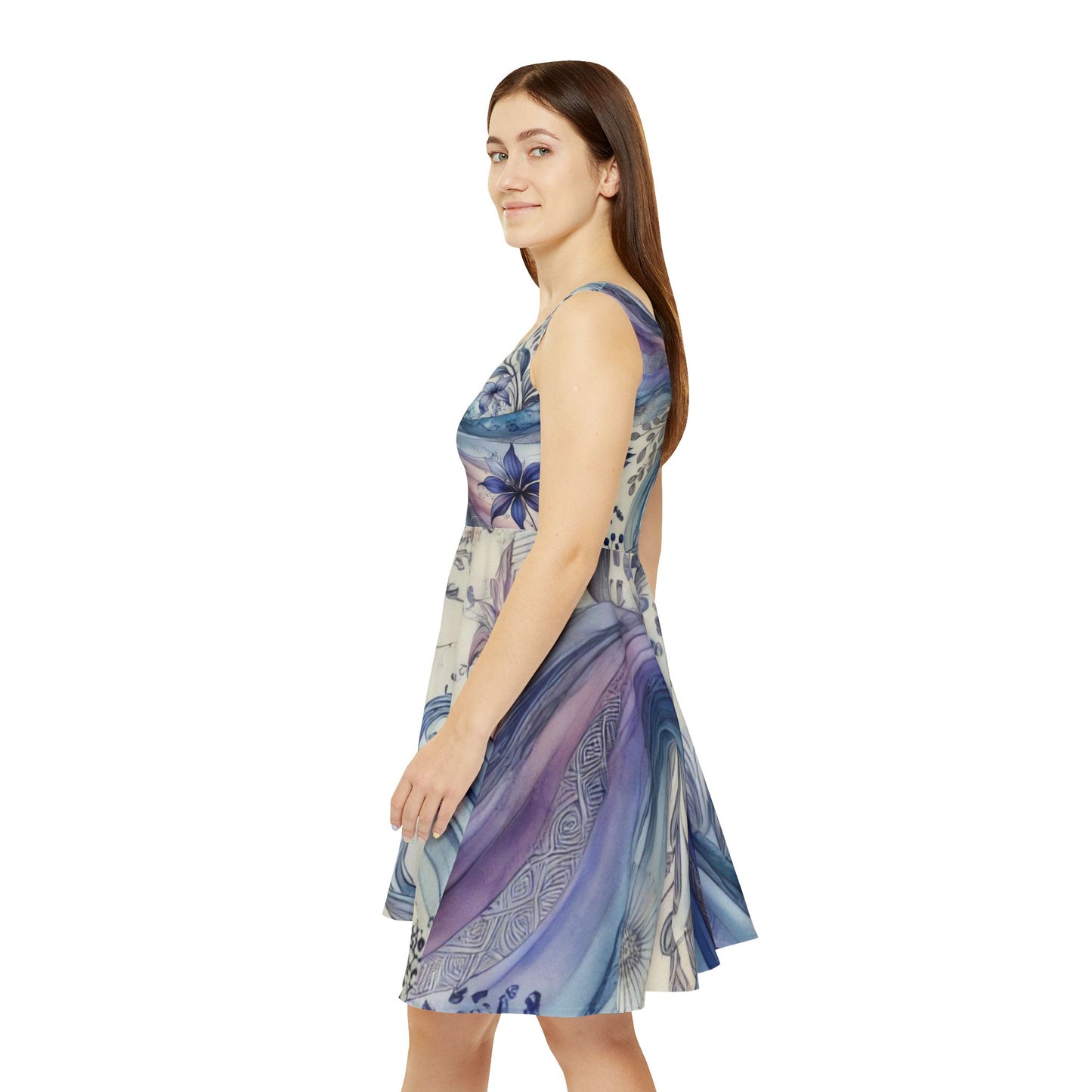 Twilight Bloom - Women's Skater Dress (AOP)