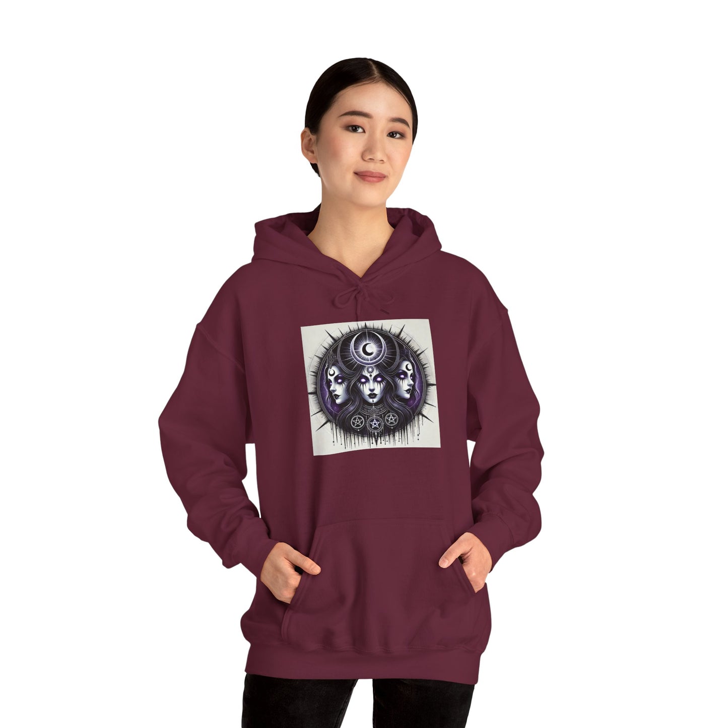 Triple Goddess - Unisex Heavy Blend Hooded Sweatshirt