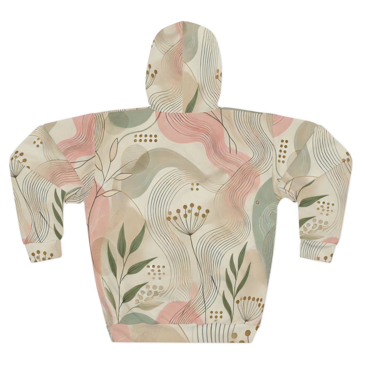 Botanical Breeze - Unisex Pullover Hoodie (AOP)