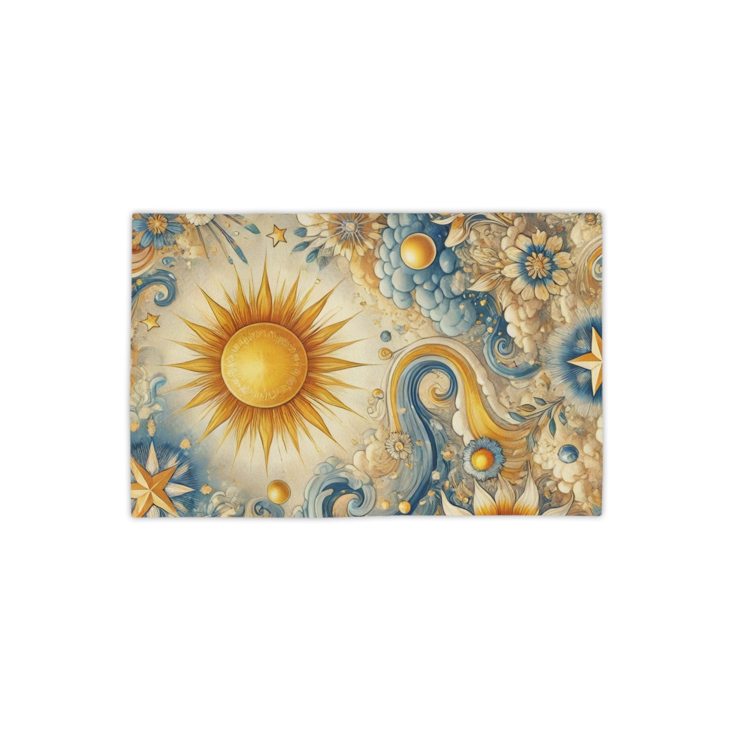 Celestial Radiance - Beach Towels