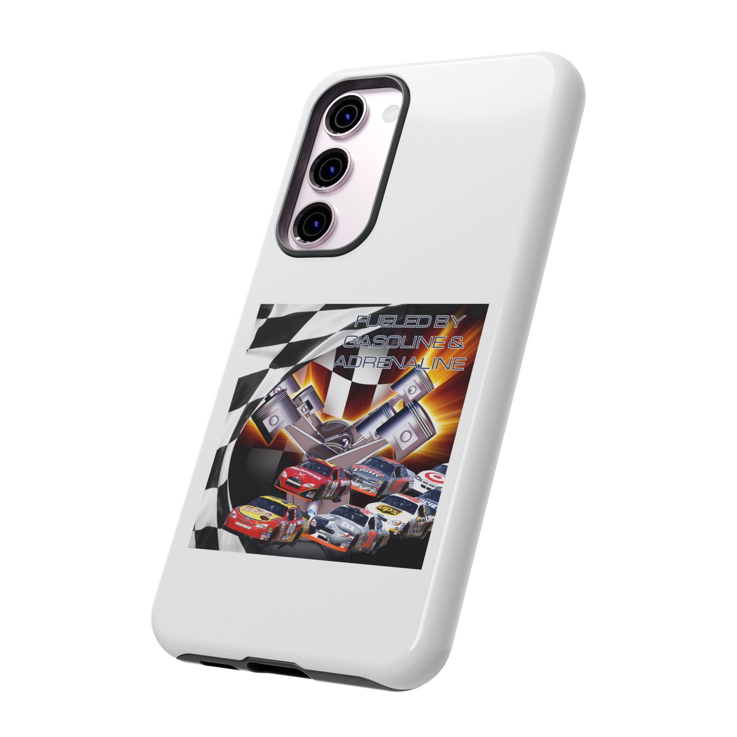 Fueled by Gasoline & Adrenaline - Tough Phone Case