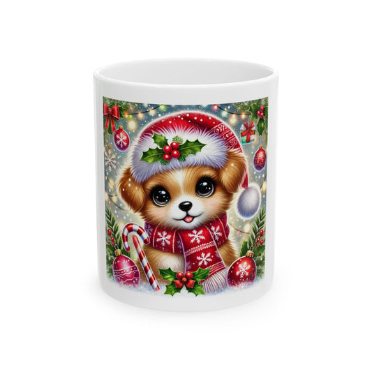 Paws-itively Merry Christmas - Ceramic Mug, (11oz, 15oz)