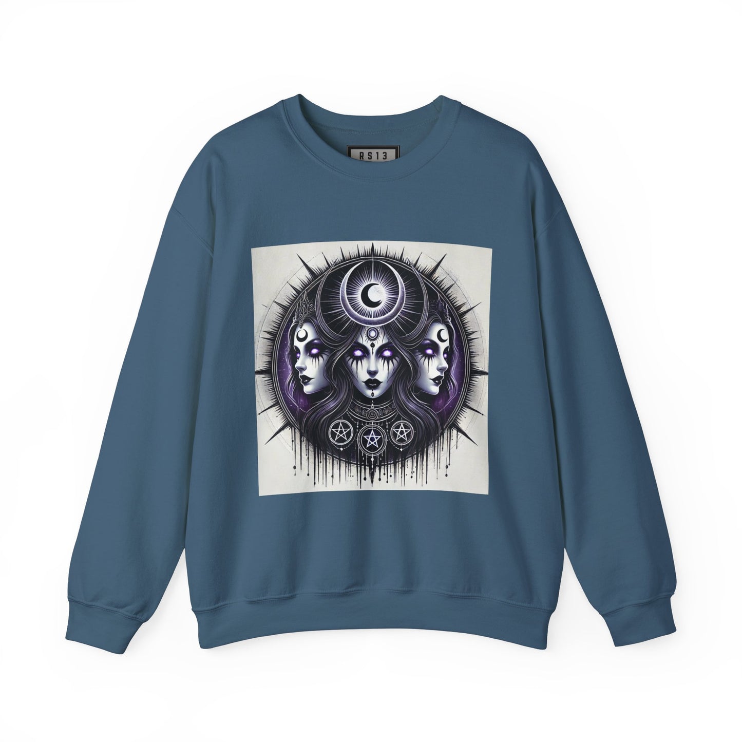 Triple Goddess - Unisex Heavy Blend Crewneck Sweatshirt