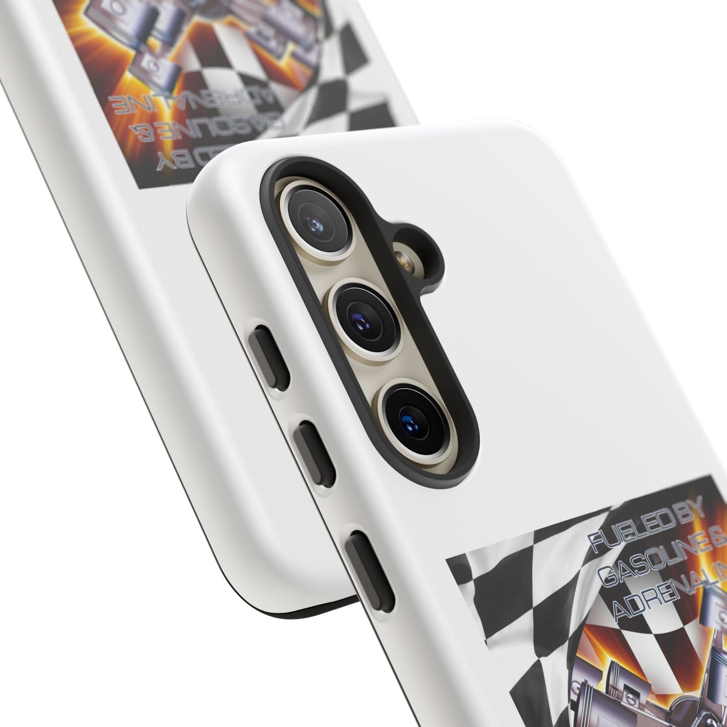 Fueled by Gasoline & Adrenaline - Tough Phone Case