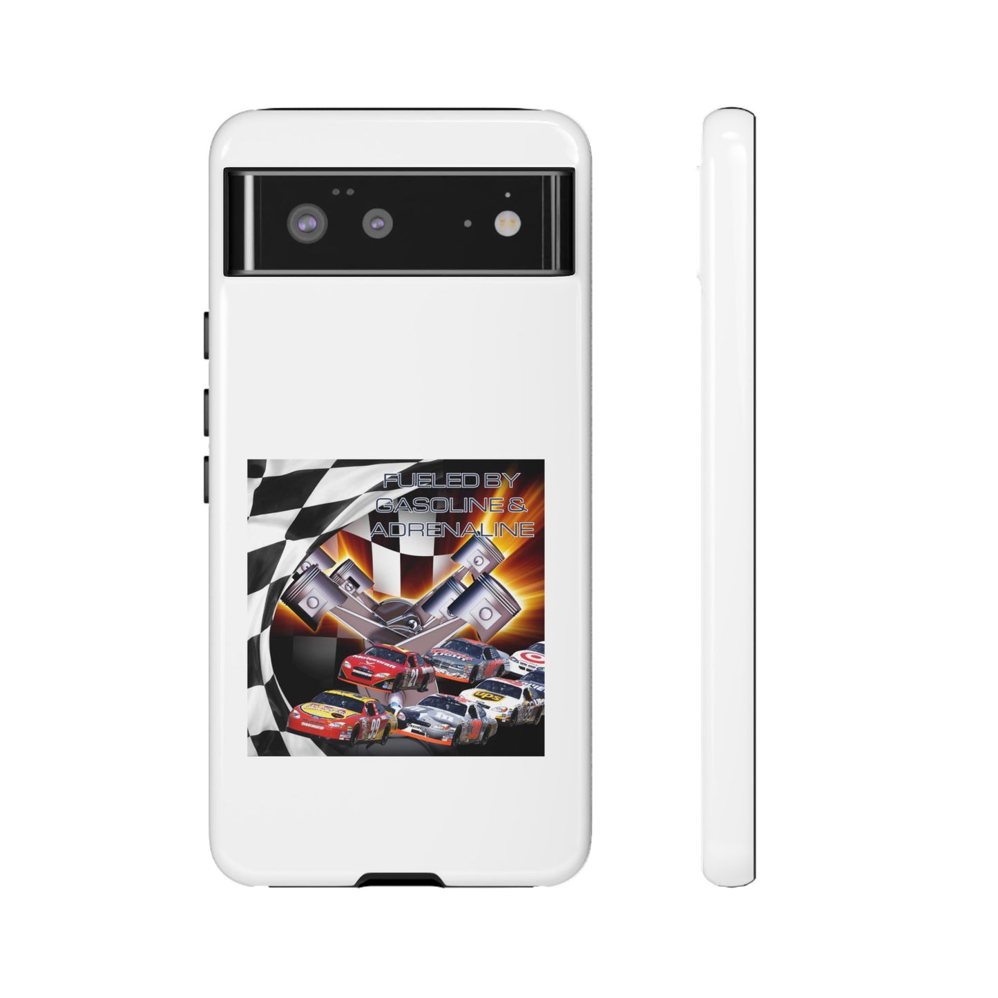 Fueled by Gasoline & Adrenaline - Tough Phone Case