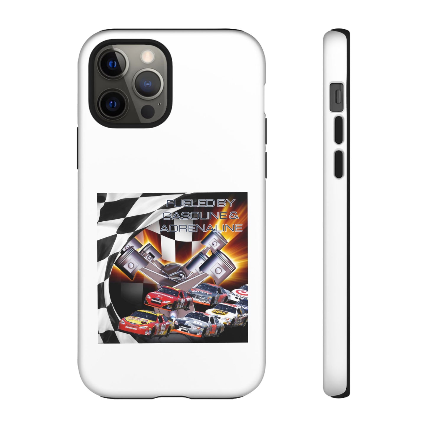 Fueled by Gasoline & Adrenaline - Tough Phone Case