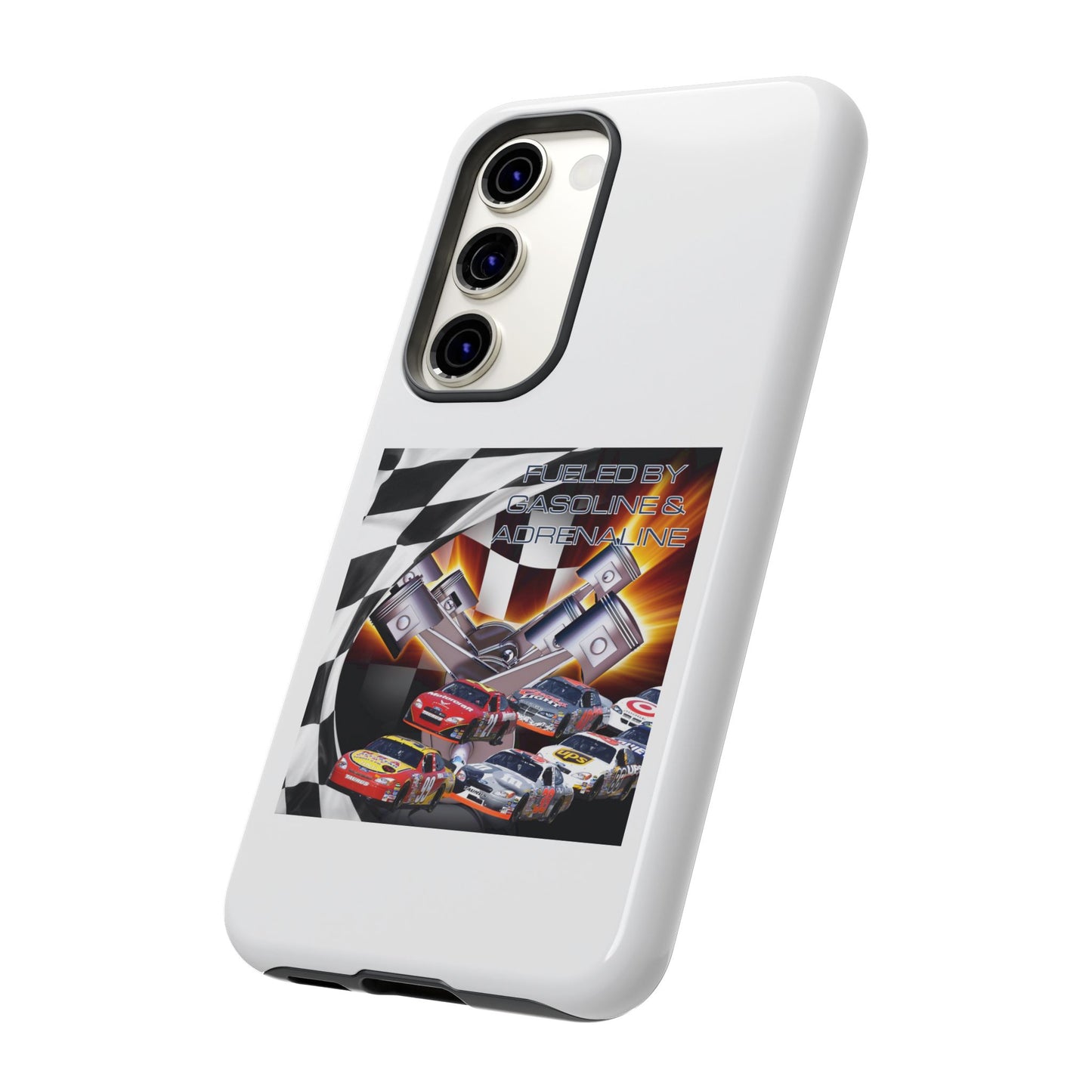 Fueled by Gasoline & Adrenaline - Tough Phone Case