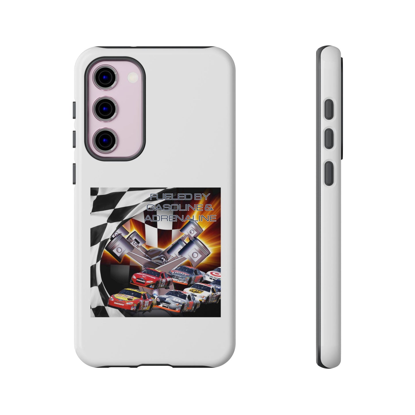 Fueled by Gasoline & Adrenaline - Tough Phone Case