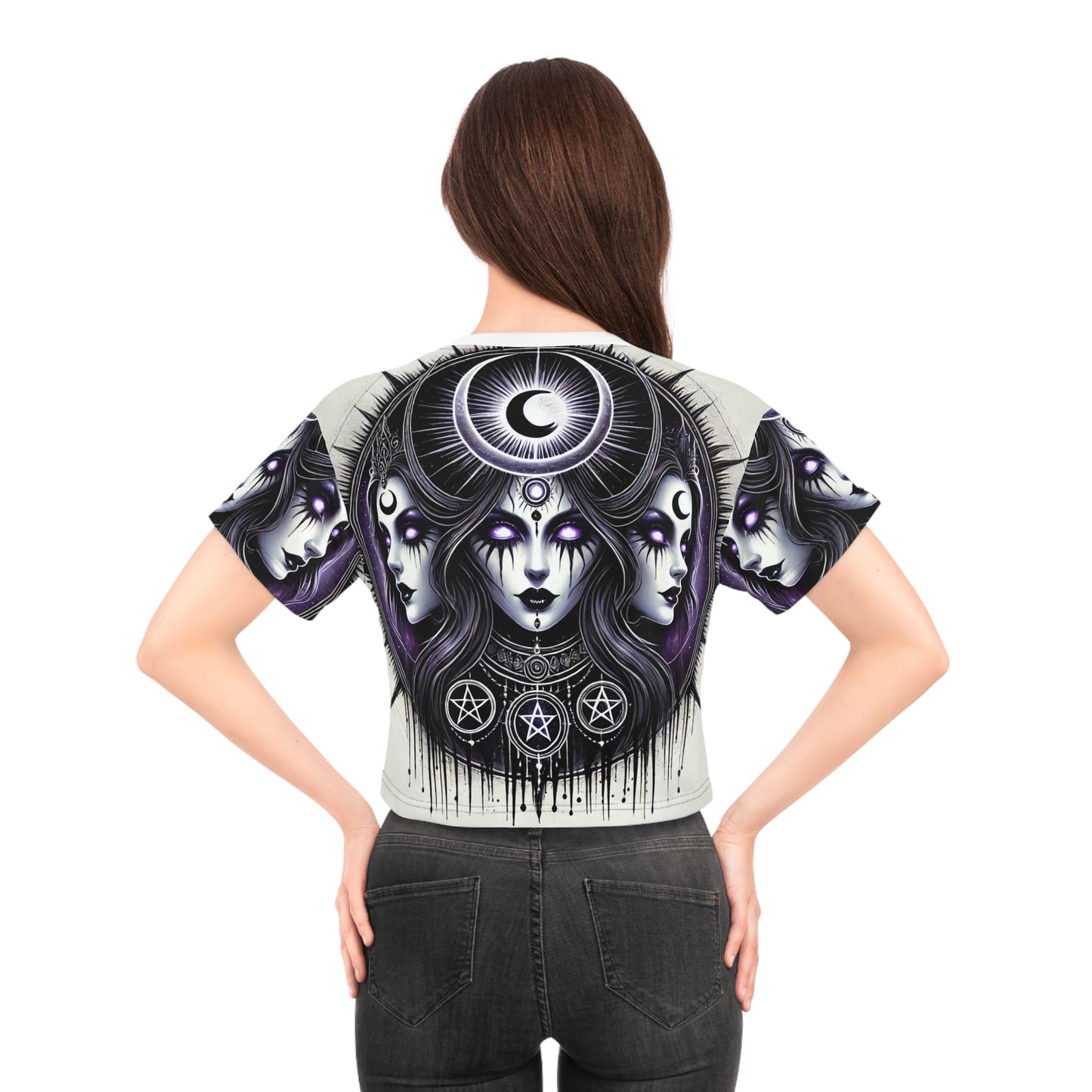 Triple Goddess - Crop Tee