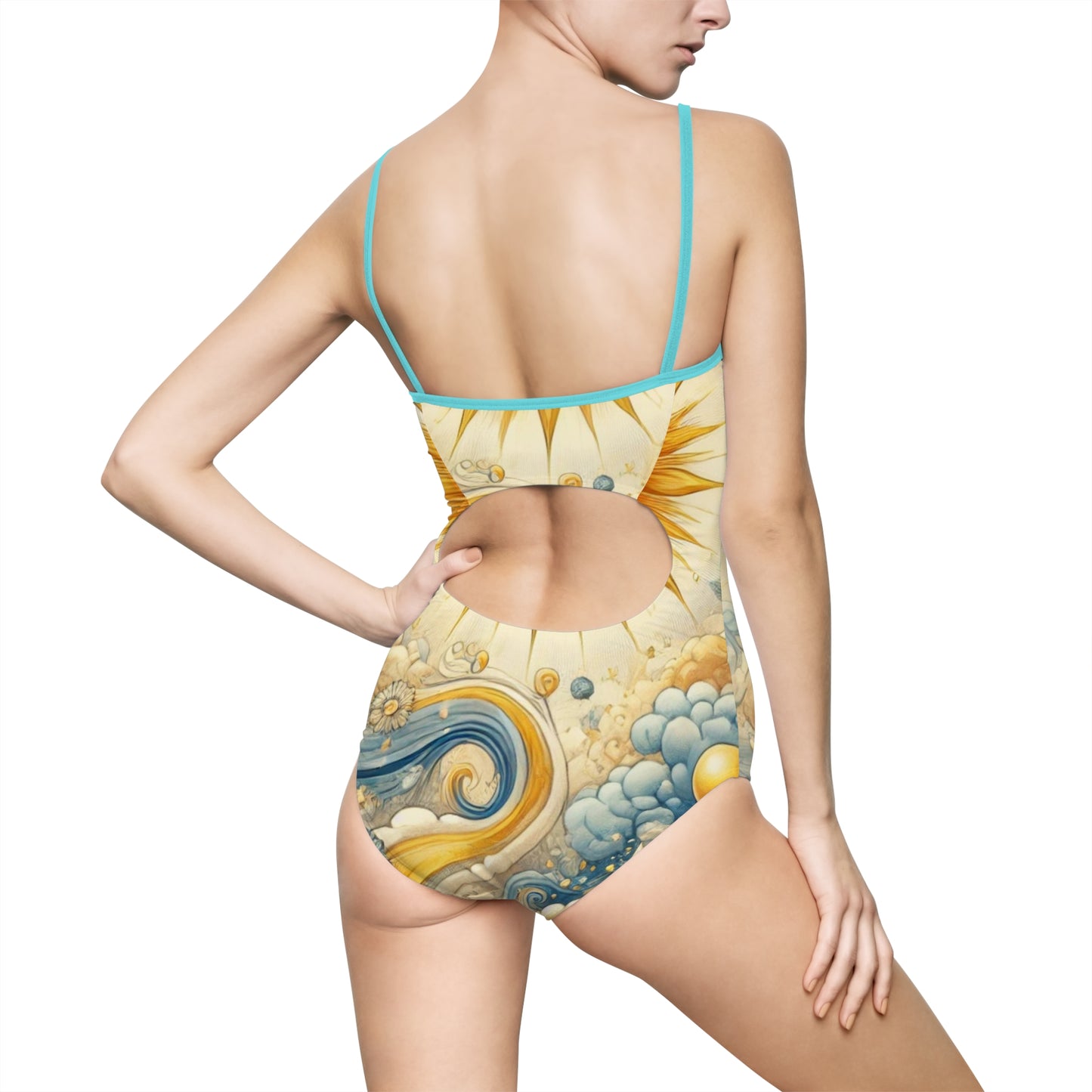 Celestial Radiance - Women's One-piece Swimsuit