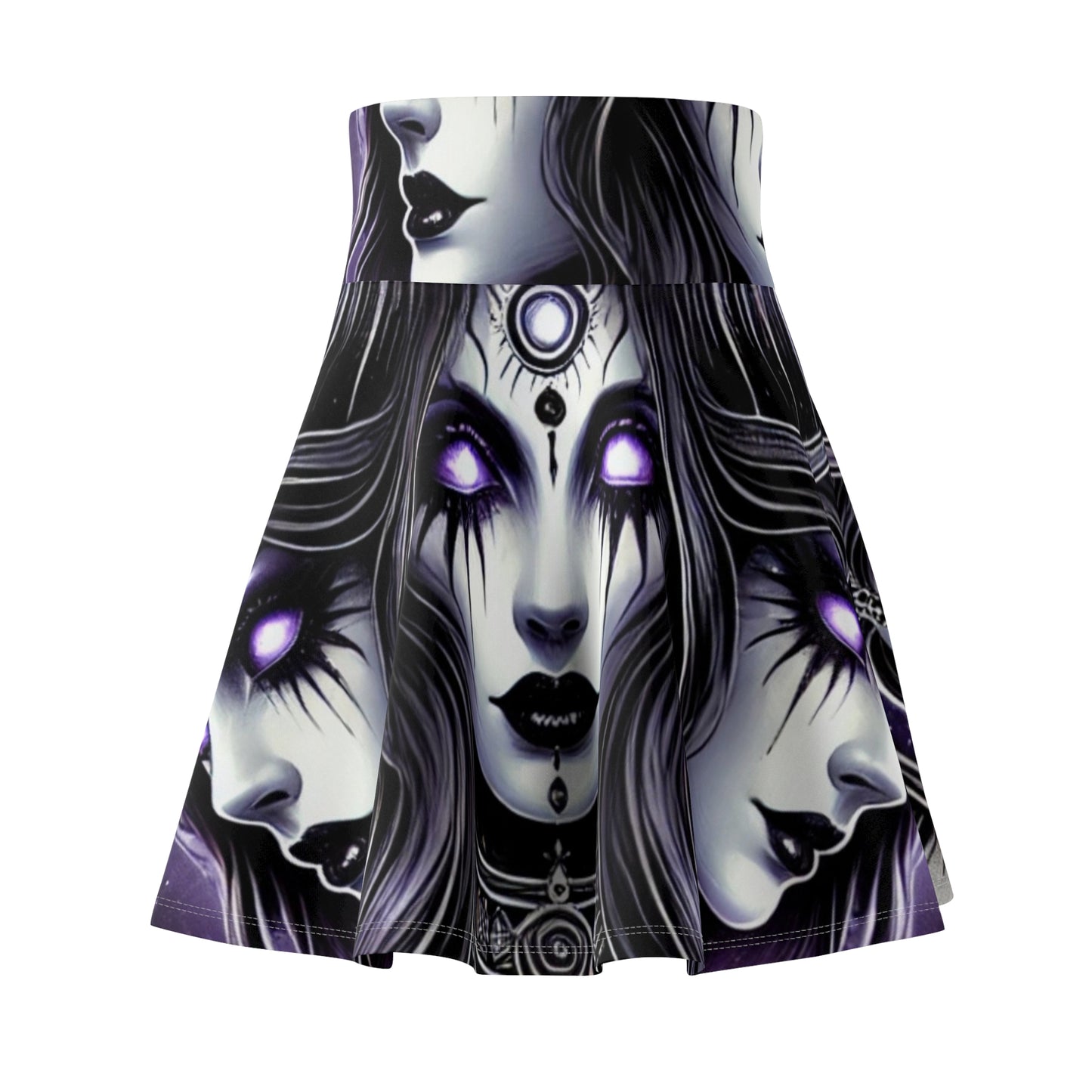 Triple Goddess - Women's Skater Skirt